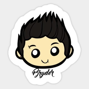 Bryder Cartoon Sticker